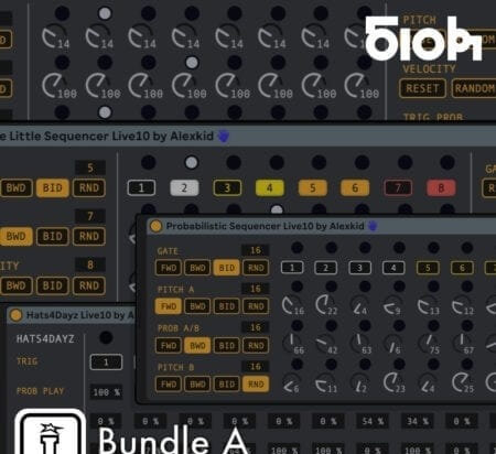 Isotonik Studios Alexkid Sequencer Bundle A Max for Live